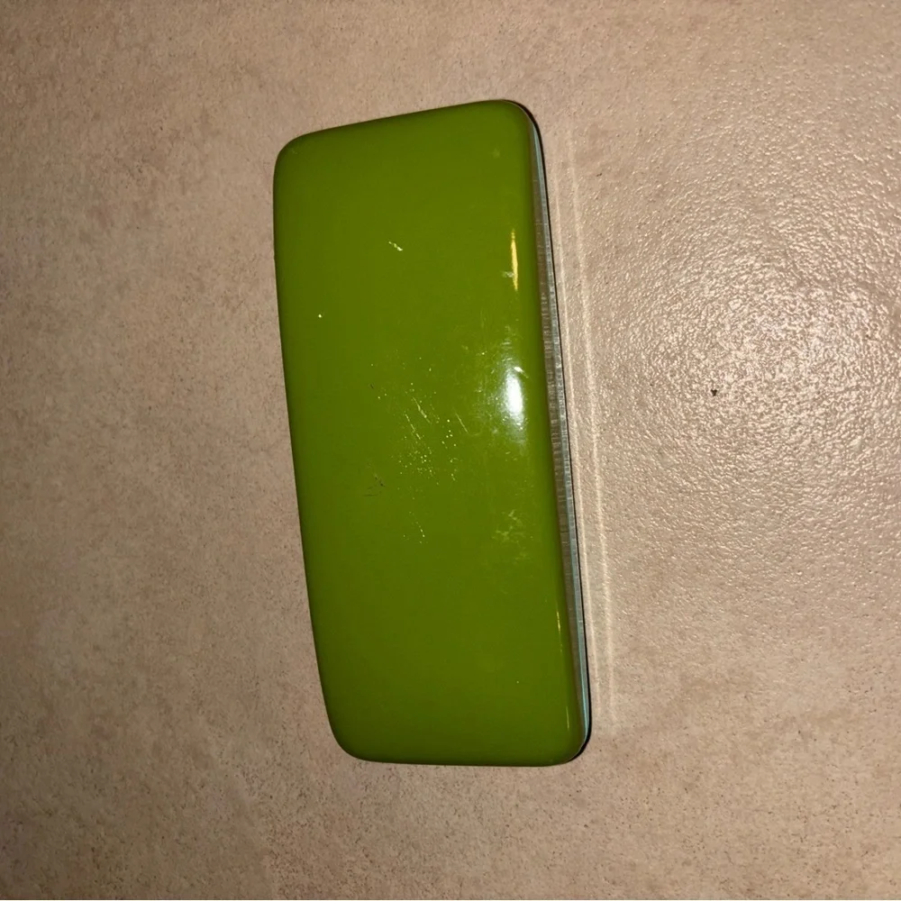 Kate Spade Aqua Blue ans Green Eyeglass Case